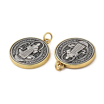 Латунные подвески KK-Z028-15G-1