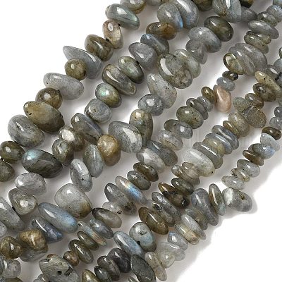Природные лабрадорита бисер нитей X-G-I225-15A-1