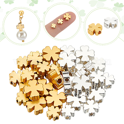 60шт 6 стиля латунные бусины KK-PH0010-98-1