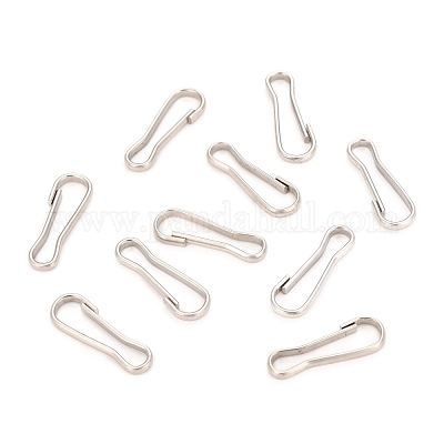 Не тускнеющая фурнитура для брелока из нержавеющей стали 201 X-STAS-H121-18P-A-1