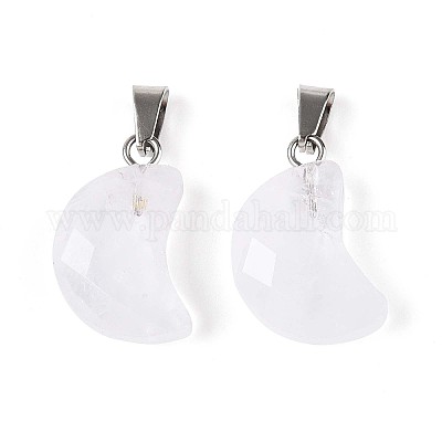 Природного кварца хрустальных подвесок G-N349-02K-P-1