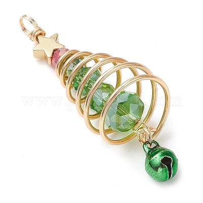 3 шт. подвески из стекла и сплава PALLOY-JF02991-1