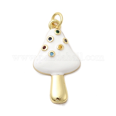 Латунные микро проложить кубического циркония подвески KK-A278-03G-03-1