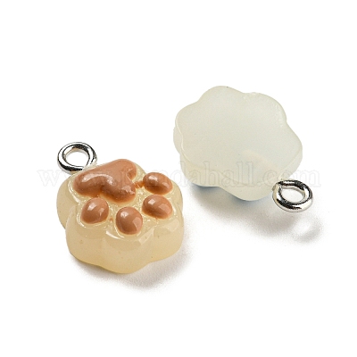 Подвески из непрозрачной смолы RESI-Q225-03-1