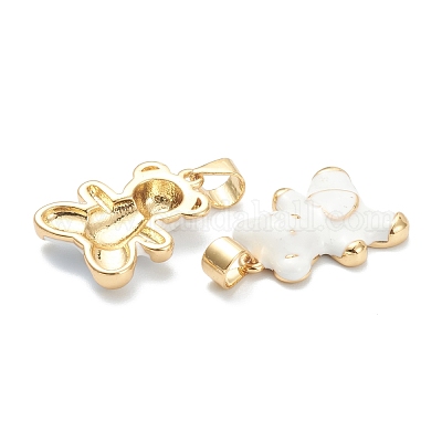 Латунь эмаль подвески KK-A153-06G-G-1