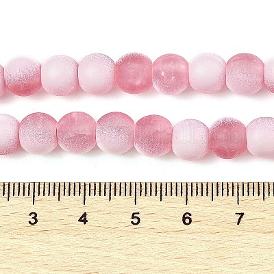 Матовое стекло треск бисер нитей X1-GLAA-U001-6mm-M13-1