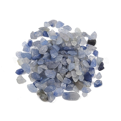 Натуральный синий авентурин бисер G-K397-03-1