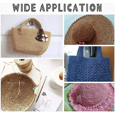 Шнуры из рафии для изготовления ювелирных изделий OCOR-BC0001-02C-1