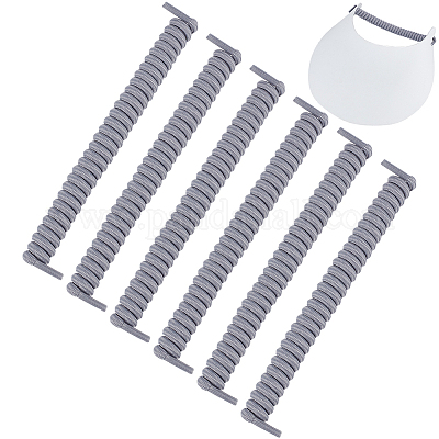 Шнурки из полиэстера и латекса с пружинами DIY-WH0723-030B-1