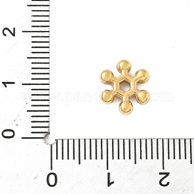 Бусины из нержавеющей стали 304 STAS-S185-03G-1