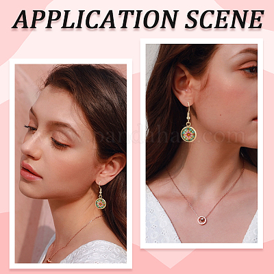 20 пара сережек-крючков из нержавеющей стали 304 EJEW-AB00014-1