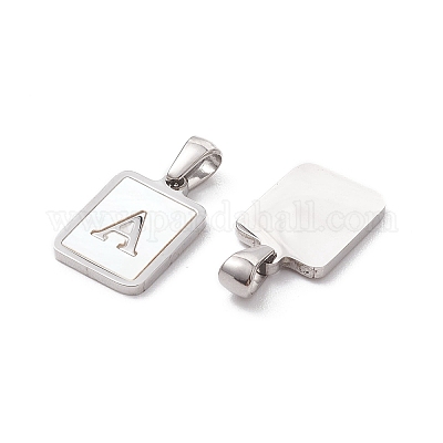 Подвески из нержавеющей стали 304 в форме ракушки STAS-G327-01P-A-1