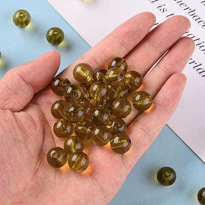 Прозрачные акриловые бусины MACR-S370-A12mm-737-1