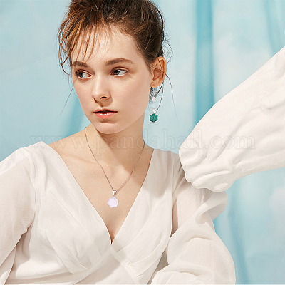 Подвески с драгоценными камнями в стиле 9шт. G-PH0001-32P-1