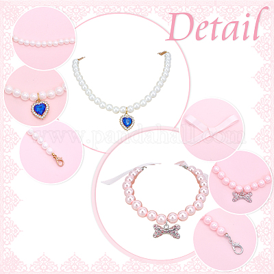 4 стиль ошейник для домашних животных из сплава AJEW-DR0001-73-1