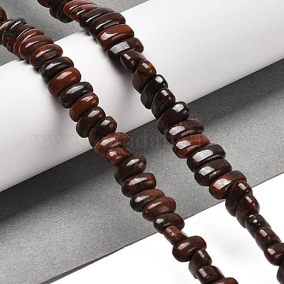 Природные брекчированных яшмы бисер нитей G-Q167-B16-01-1