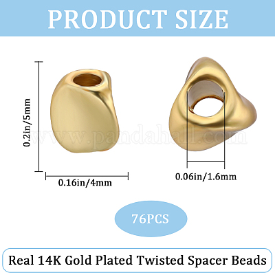 Матовые латунные бусины KK-CN0002-69-1