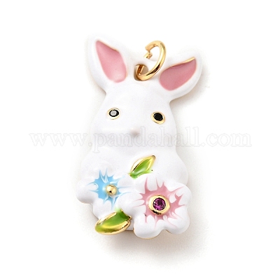 Стойки обшивки латунь микро проложить Циркон подвеску ZIRC-C037-03G-1