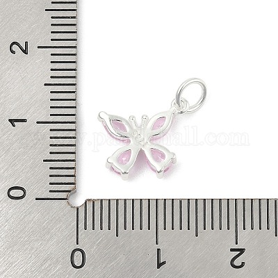 925 стерлингового серебра микро проложить кубического циркония подвески STER-Q002-03B-1