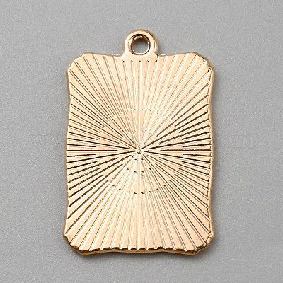 Подвески из эмали и сплава ENAM-WH0064-24D-1