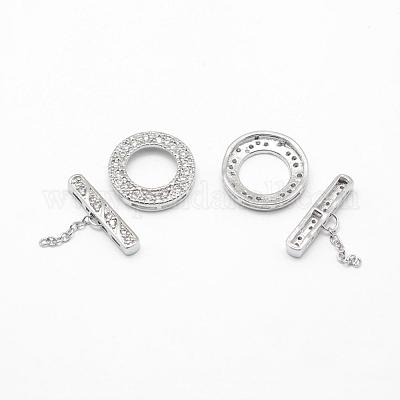 Латуни Переключить застежками KK-G323-20A-NR-1