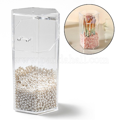 Откидная крышка шестигранный пластиковый держатель для ручек MRMJ-E010-02-1