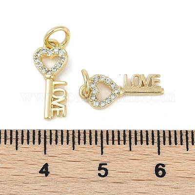 Стойки обшивки латунь микро проложить Циркон подвеску KK-H509-05G-1