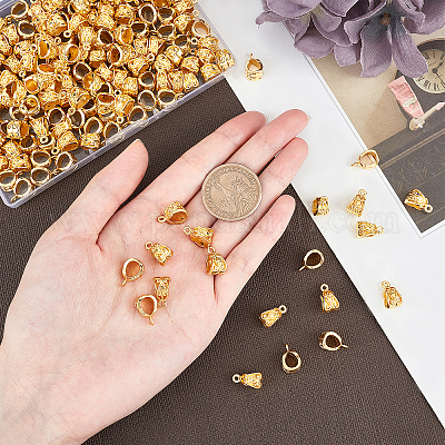 Поручни из цинкового сплава в тибетском стиле TIBE-PH0001-27G-RS-1