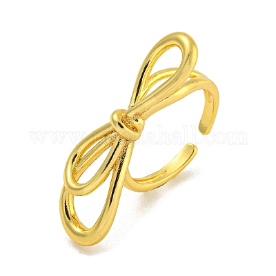 Латунные манжеты для женщин RJEW-E294-01G-01-1