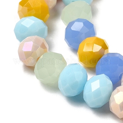 Стеклянные бусины EGLA-A034-M8mm-62-1