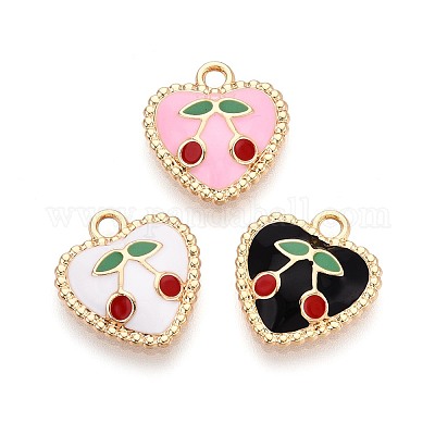 Подвески из эмали и сплава PALLOY-T092-33G-1