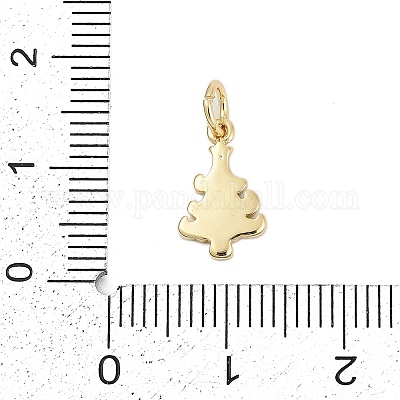 Латунь эмаль подвески KK-G522-19G-1