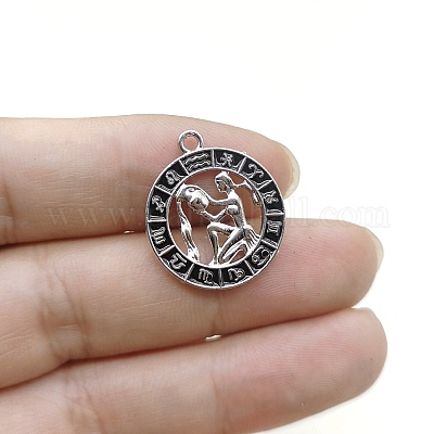 Подвески из сплава со стразами на тему созвездий PW-WG6B97D-11-1