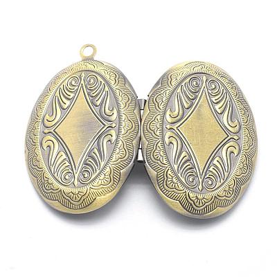 Подвески латуни медальон KK-F717-08AB-NR-1