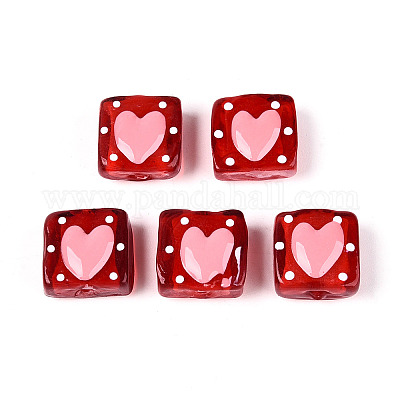 Ручной спрей окрашены бусины бисера LAMP-N035-02G-1