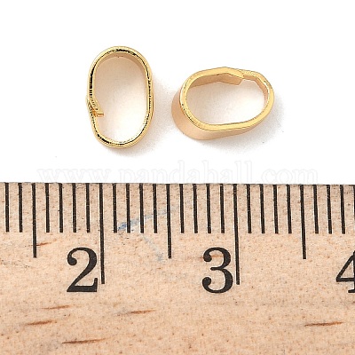 Латунные держатели кулонов KK-C099-13B-G-1