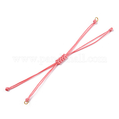 Браслеты плетеные из полиэстера MAK-T010-06G-1