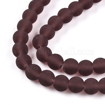 Прозрачные стеклянные бусины&nbsp;LS-GLAA-T032-T6mm-MD19-1