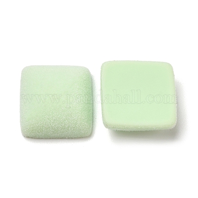Cabochons en acrylique flocky&nbsp;OACR-C018-08-1