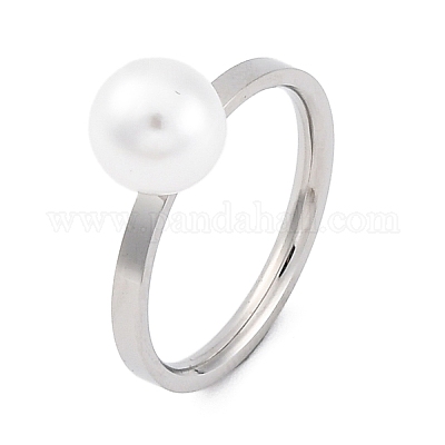 Кольца из нержавеющей стали 304 для женщин RJEW-B070-02A-P-1