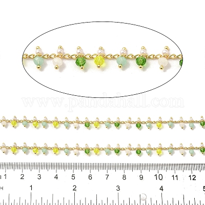 Цепочка из латуни ручной работы CHC-E028-06G-02-1