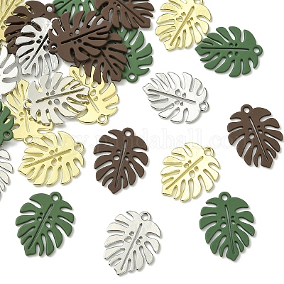 24 шт. 4-х цветные подвески из сплава ENAM-FS0002-28-1