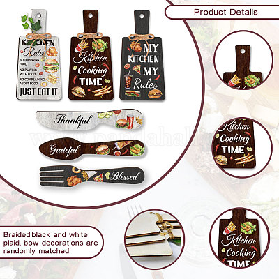 Деревянная подвеска HJEW-WH0073-011-1