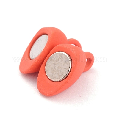 Магнитные застежки из сплава с петлями PALLOY-P223-B01-08-1