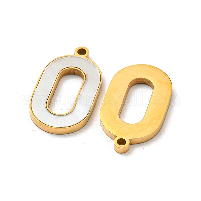 Подвески из нержавеющей стали 304 в форме ракушки STAS-L022-206G-1