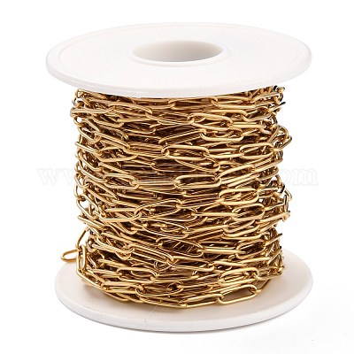 Ионное покрытие (ip) 304 нержавеющая сталь скрепки цепи CHS-O010-01G-1