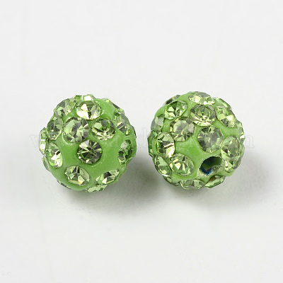 Бусины со стразами&nbsp;RB-A053-6mm-07-1