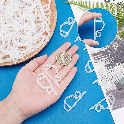 100шт пластиковые крючки для вешалок FIND-GF0002-06-1