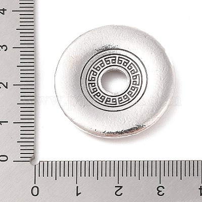 Сплавочные овальные бусины тибетского стиля  FIND-C060-036AS-1