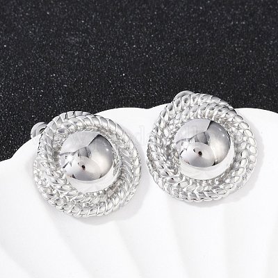 Серьги-гвоздики из нержавеющей стали 304 EJEW-G423-13P-1